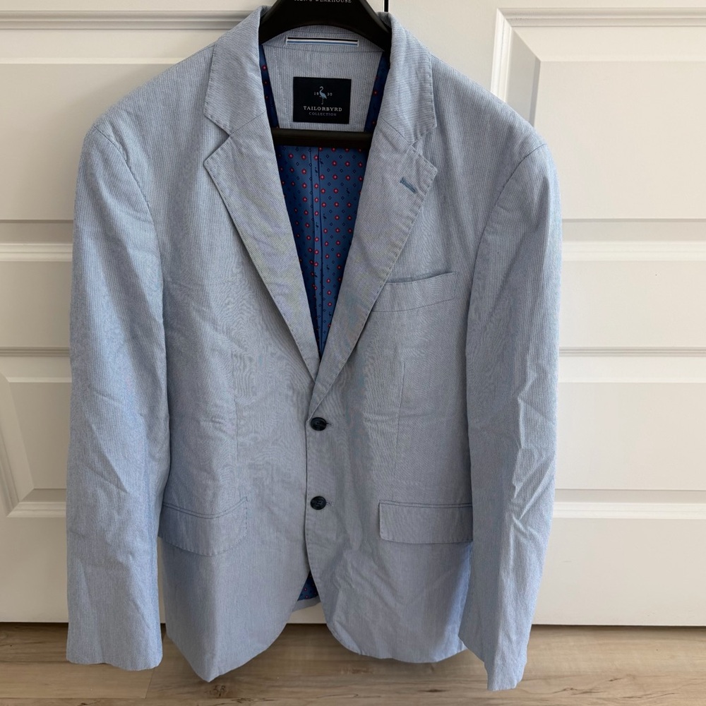 Tailorbyrd Sky Blue Men's Sport Coat
